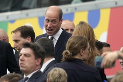 Książę William na meczu Dania-Anglia. Dał się ponieść emocjom. Co za gesty!