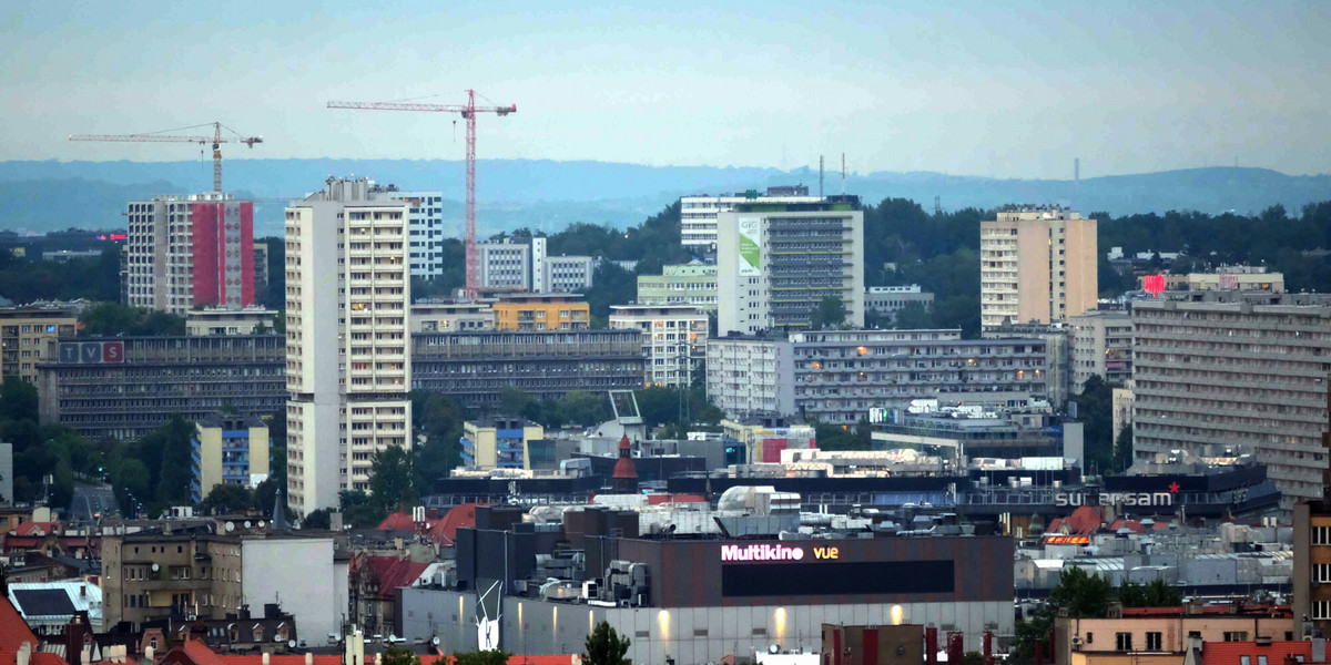 Katowice - panorama miasta