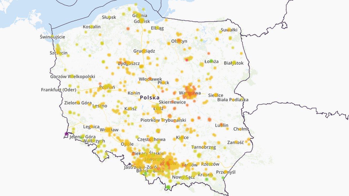 Smog w Polsce - 11 października. Stan, jakość i zanieczyszczenie powietrza