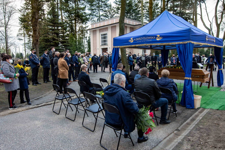 Pogrzeb Marka Czekalskiego, byłego prezydenta Łodzi 