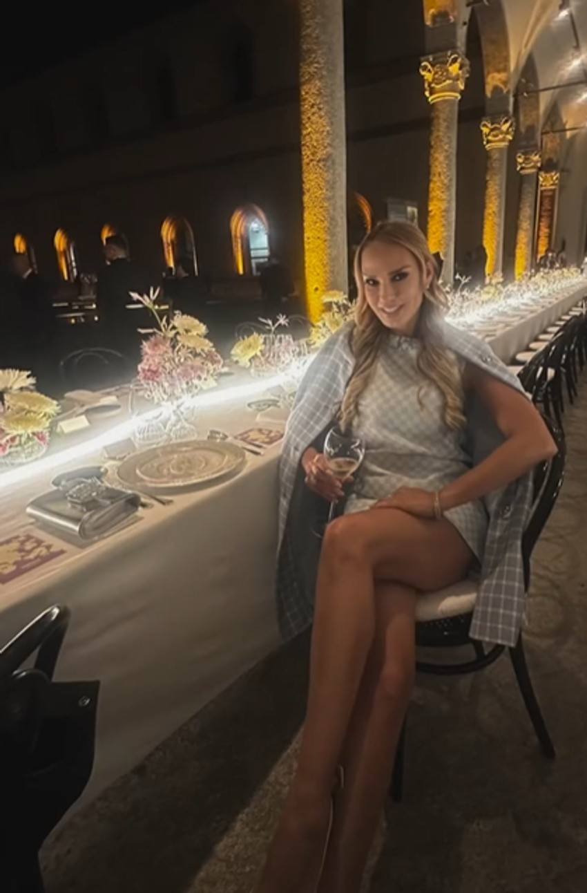 Marijana Mateus, objava na Instagramu iz Milana