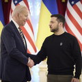Biden przyleciał do Ukrainy. Zaskakujące zdjęcia z Kijowa