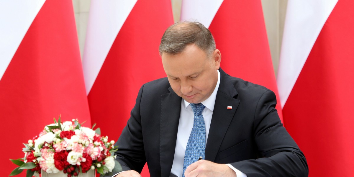 Prezydent Andrzej Duda