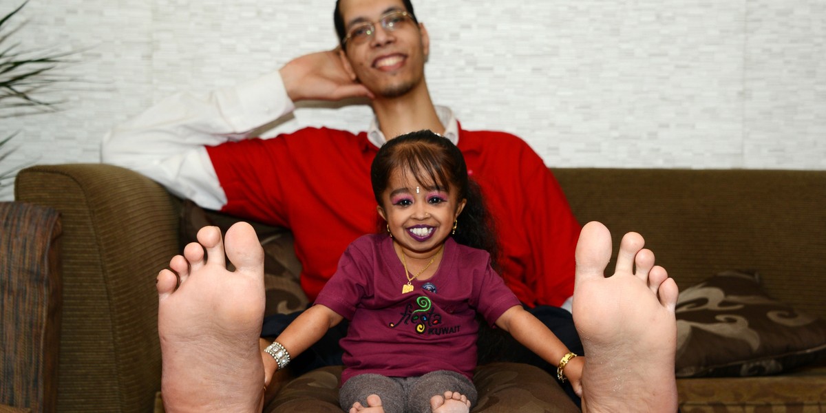 Jyoti Amge i Brahim Takioullah