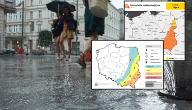 Groźne burze i upały nie odpuszczą dziś Polsce. Zacznie się już po południu. Są alerty IMGW