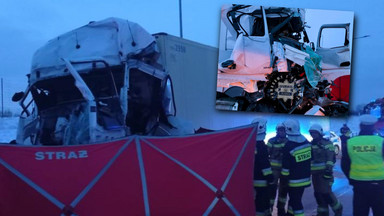 Tragedia na autostradzie A1. Nie żyje kierowca ciężarówki