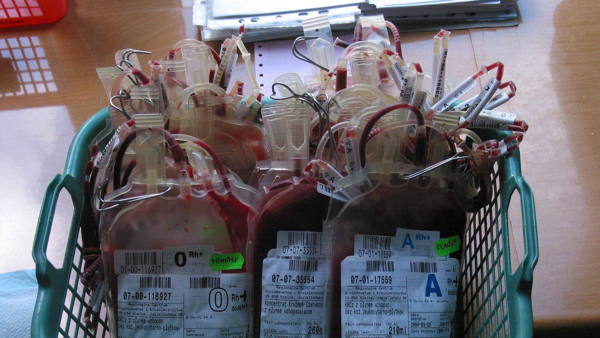 Po raz szósty pod hasłem "Oddajemy dzieciom krew" rusza w piątek w Łodzi dwudniowa akcja honorowego krwiodawstwa na rzecz chorych dzieci. Dotąd udało się zebrać 95 litrów krwi dla małych pacjentów ze wszystkich szpitali pediatrycznych z regionu łódzkiego.