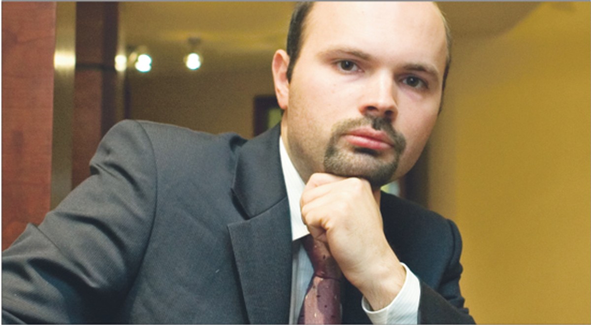 Krzysztof Siewicz, prawnik z departamentu własności intelektualnej i nowych technologii kancelarii prawnej Grynhoff Woźny Maliński, doktorant Leiden University w Holandii Fot. Wojciech Górski