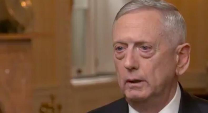 Defense Secretary James Mattis