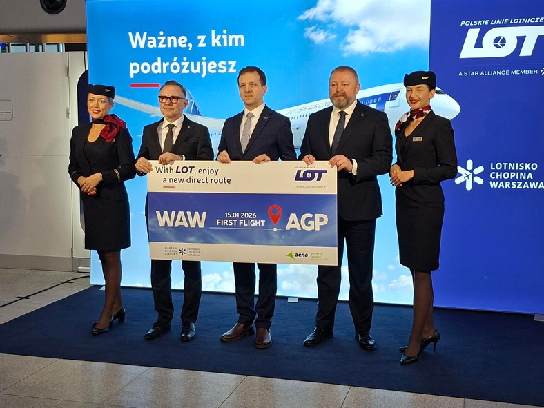 Inauguracja połączenia Warszawa-Malaga