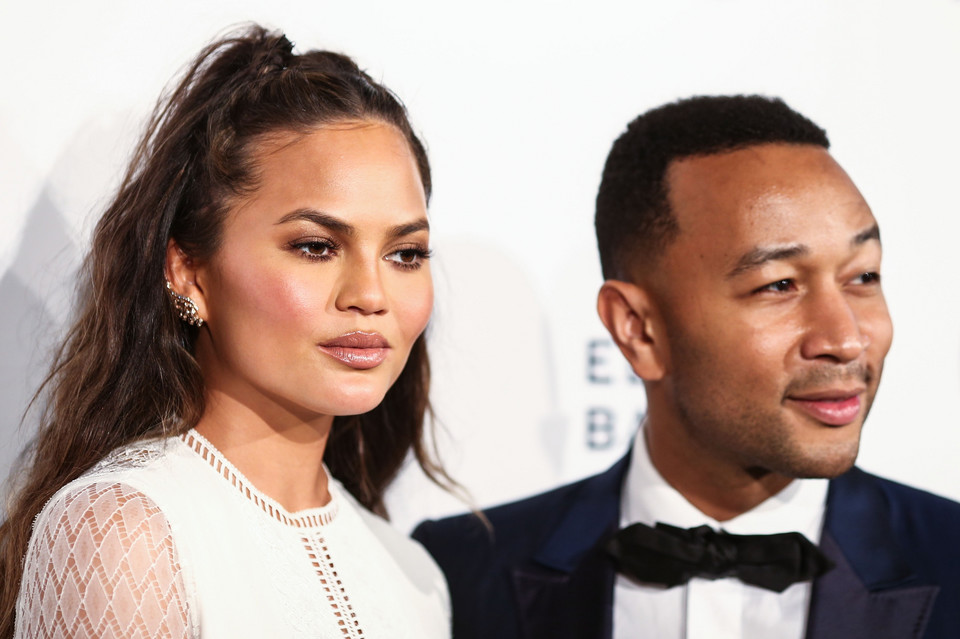 Chrissy Teigen i John Legend na gali Art of Elysium Heaven