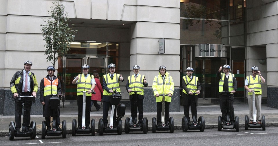 POLICJA SEGWAY UK