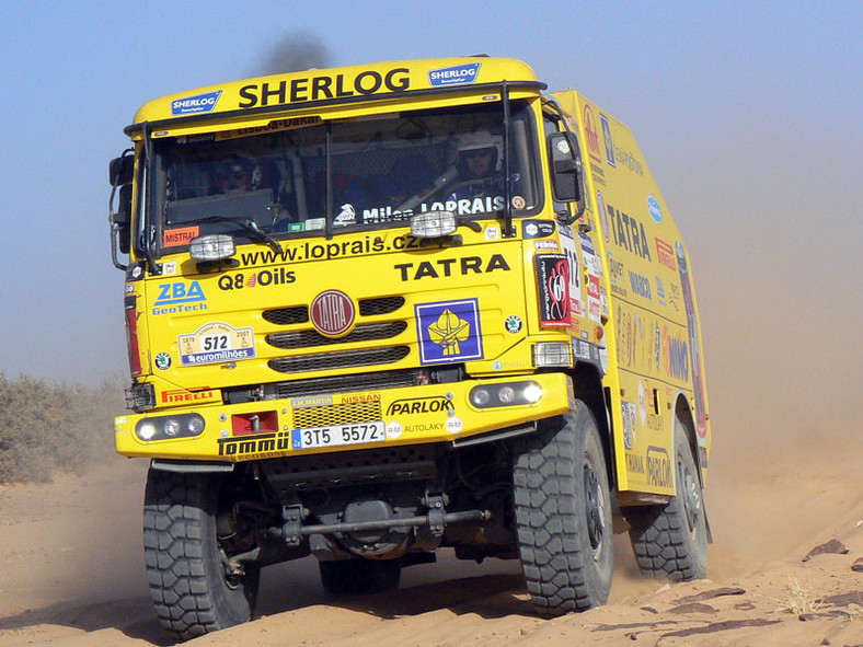 Rajd Dakar 2008: Loprais Tatra Team już w drodze do Lizbony