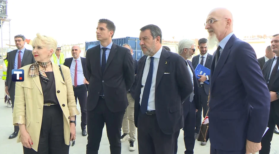 Salvini obišao Ekspo gradilište u Surčinu