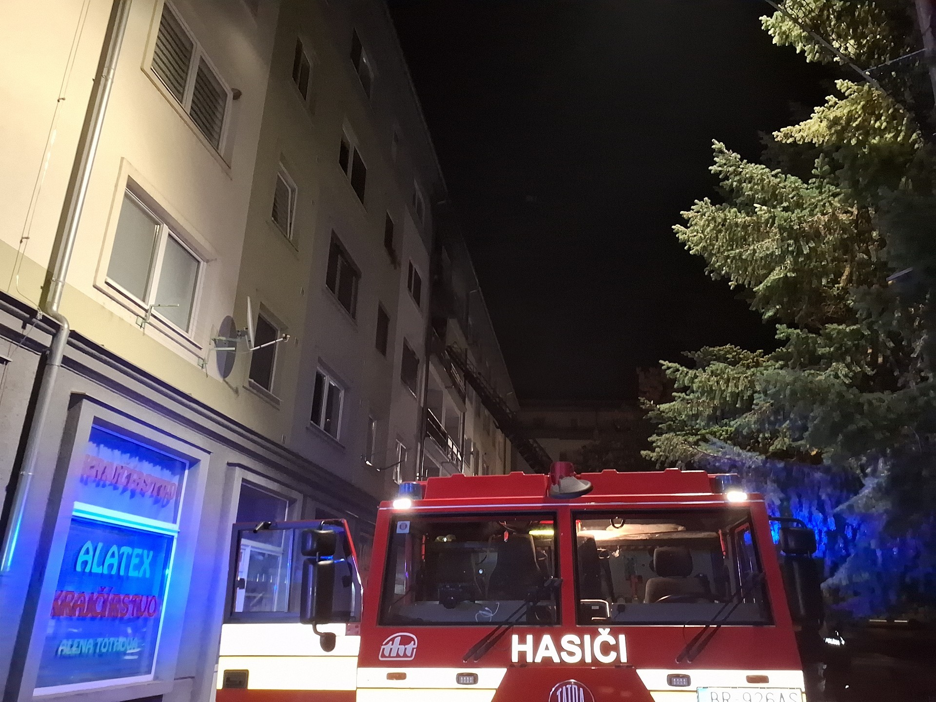 V obci Valaská došlo k požiaru. 