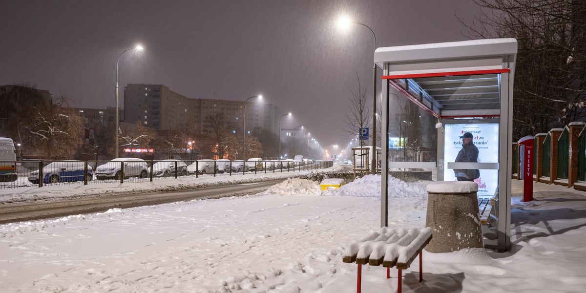 Firmy, który nie odśnieżyły przystanków autobusów, będą płacić kary