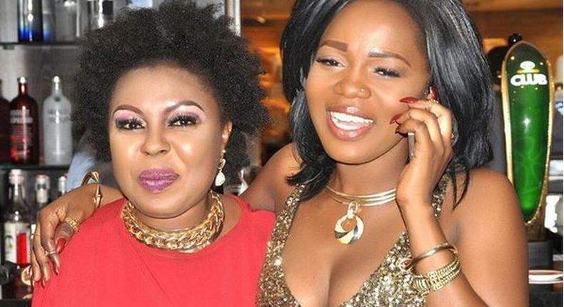 Afia Schwarzenegger and Mzbel