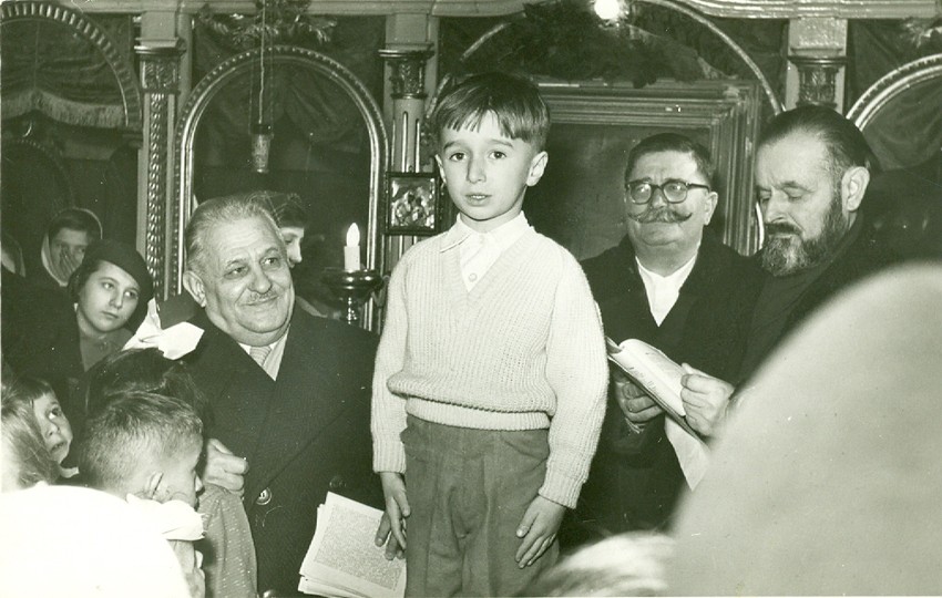 Saša Popović, porodične fotografije