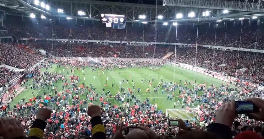 Spartak Moskwa mistrzem Rosji. Szalona reakcja kibiców WIDEO