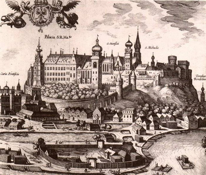 Wawel w XVII wieku
