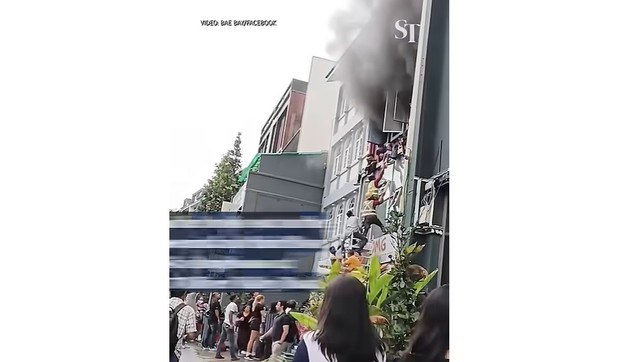 Požar u prodavnici u Singapuru