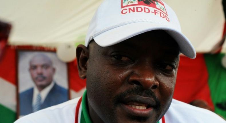 Violence erupted in Burundi when President Pierre Nkurunziza (pictured) decided to run for a third term in office in April 2015, resulting in at least 300,000 people fleeing the country