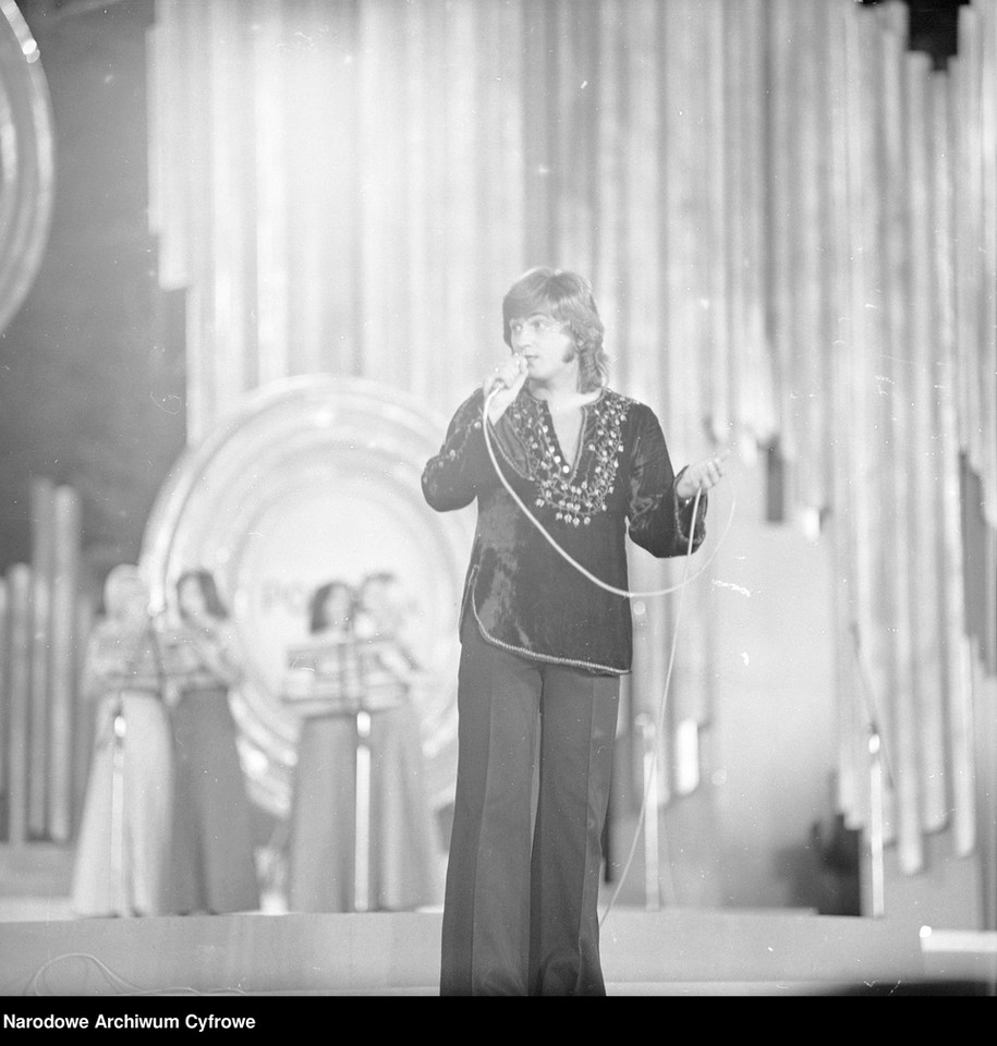 Dag Spantell na Sopot Festivalu 1976