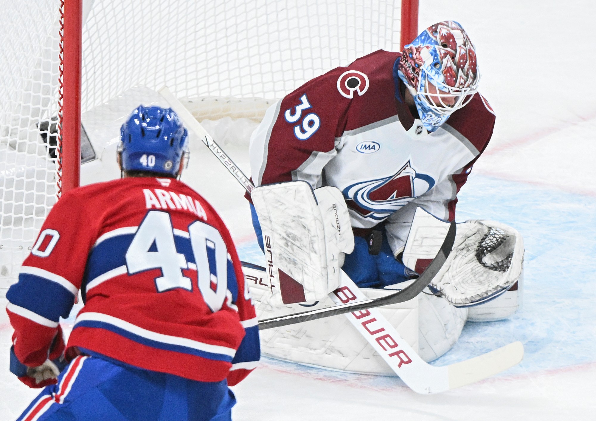 Zápas NHL: Montreal Canadiens - Colorado Avalanche.