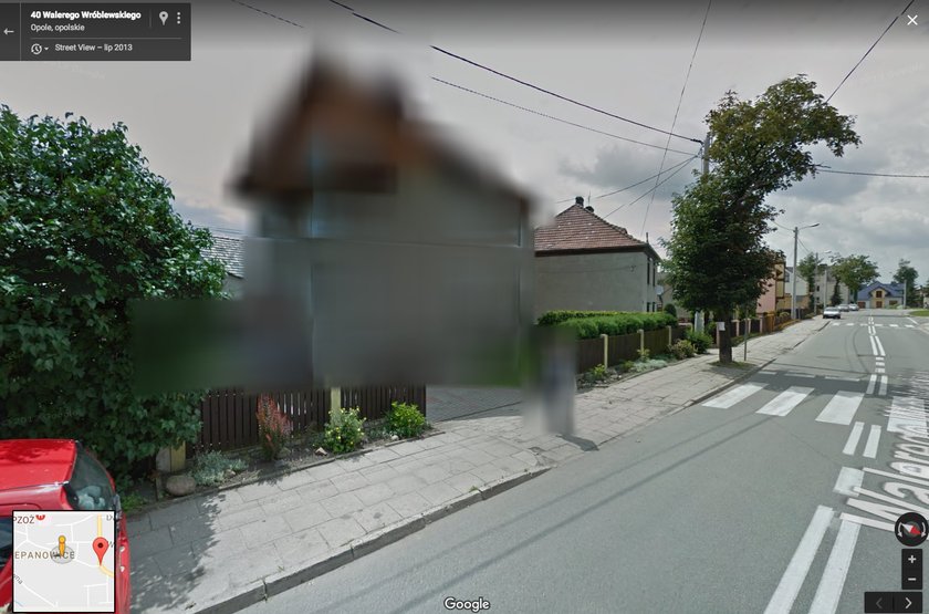 Dziwny dom na Street View