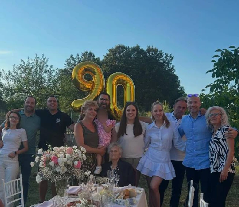 Slavlje u domu Aleksandra Sofronijevića