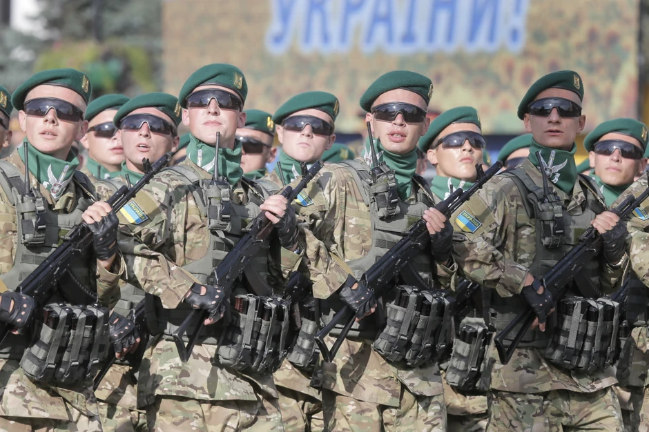 Ukrajinski specijalci na paradi