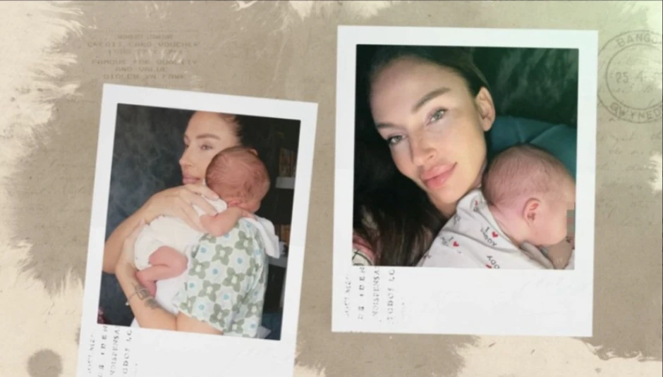 Katarina Živković sa sinom