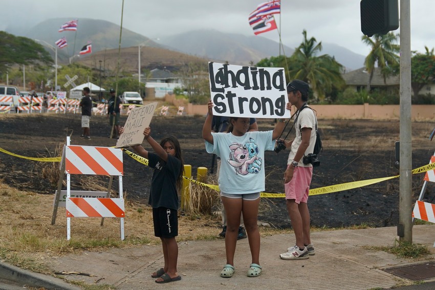 Poseta Džoa Bajdena Lahajni na ostrvu Maui, Havaji, nakon katastrofalnih požara