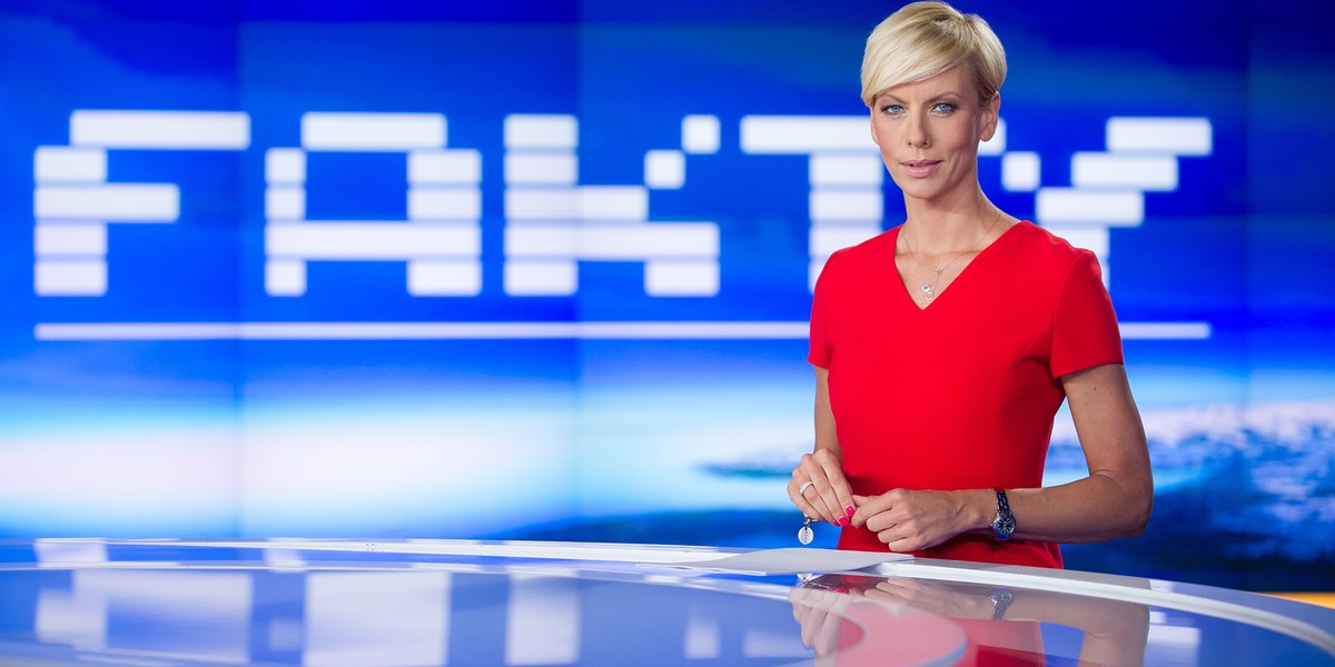 Anita Werner świętuje 20 lat w TVN24.