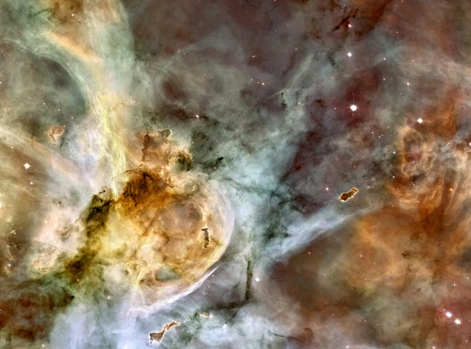 „Marmur” - narodziny gwiazdy w mgławicy Karina