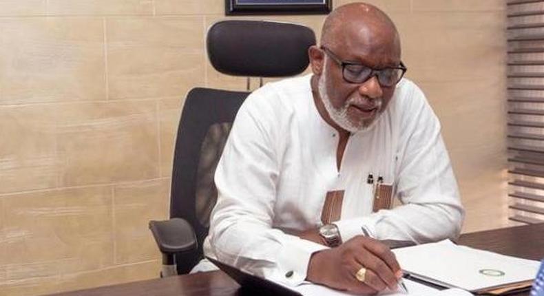 Governor Rotimi Akeredolu of Ondo state [AIT Online]