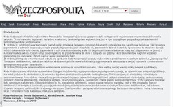 Czystki w "Rz". Kierownictwo gazety i autor tekstu o trotylu zwolnieni