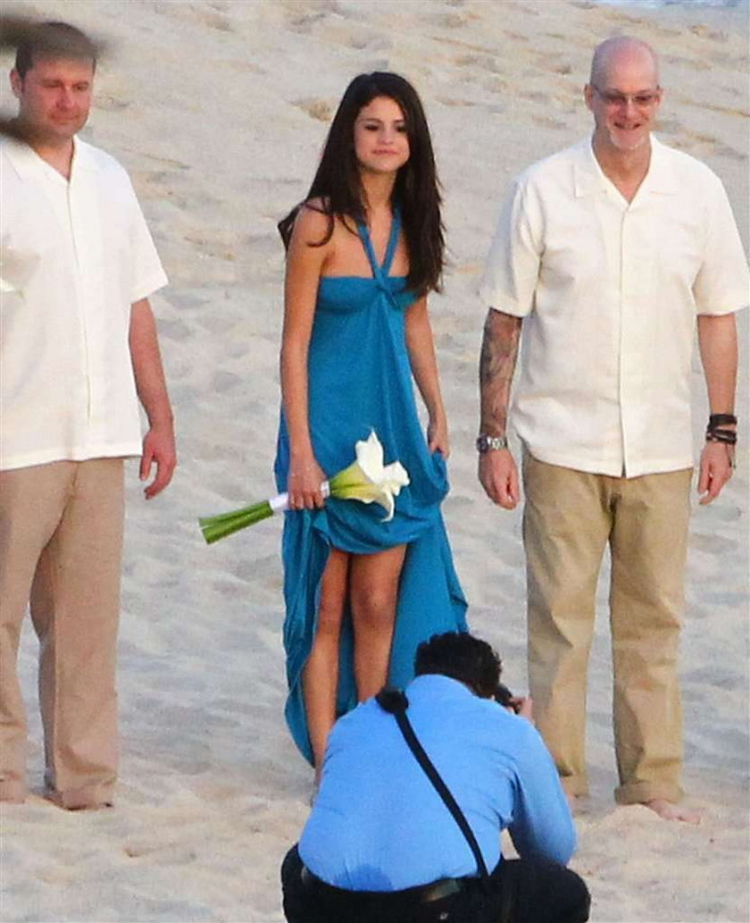 Bieber i Gomez na ślubie