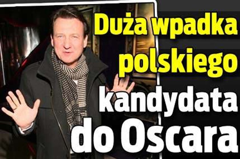 Duża wpadka polskiego kandydata do Oscara