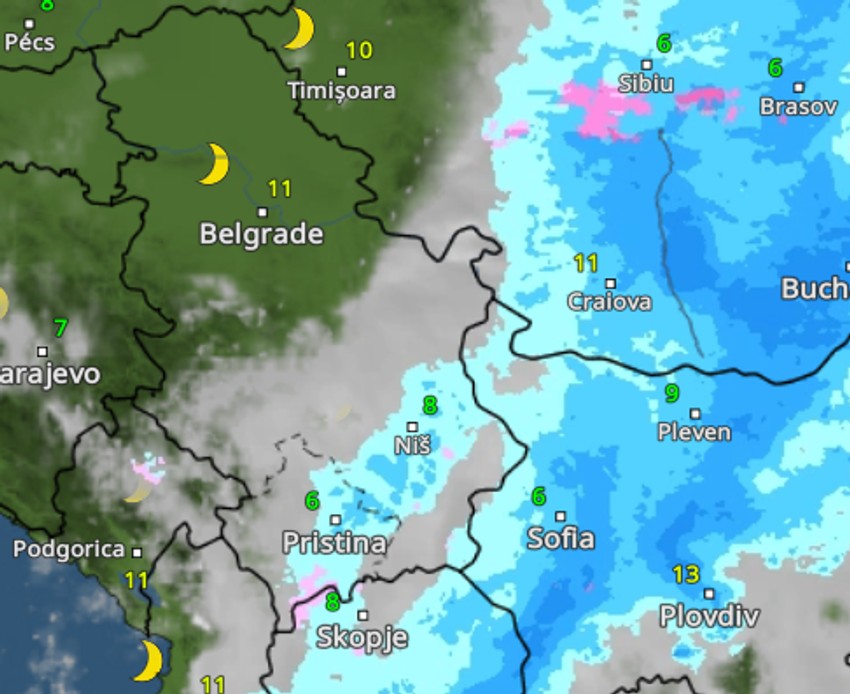 Kako se promena vremena kreće u Srbiji 16. maja u 23. sata