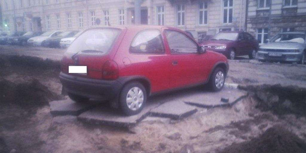 parking, remont