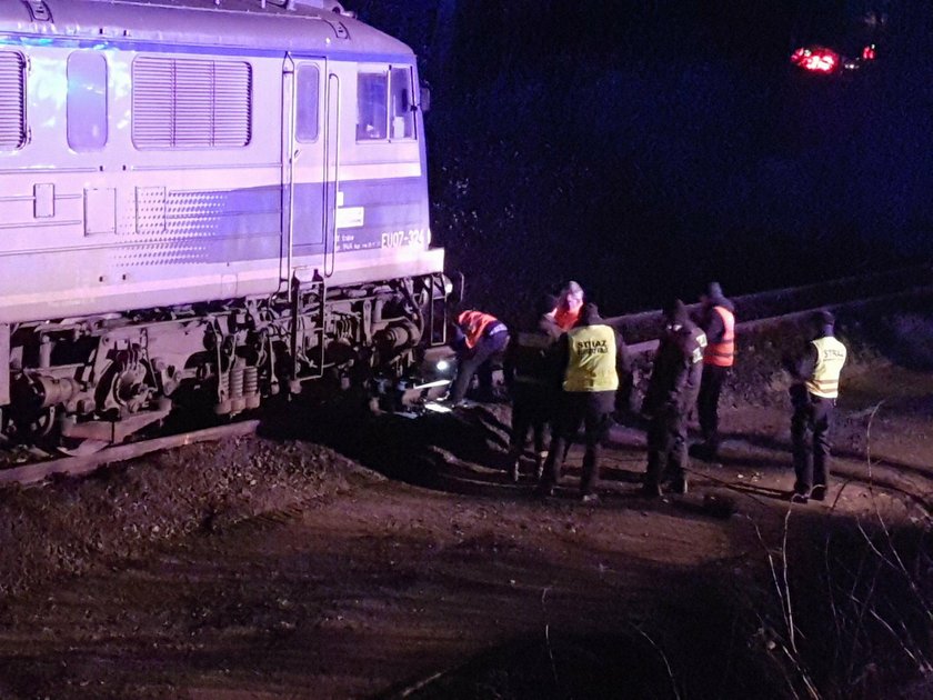 Wykoleił się pociąg relacji Szczecin-Katowice. Lokomotywa odjechała