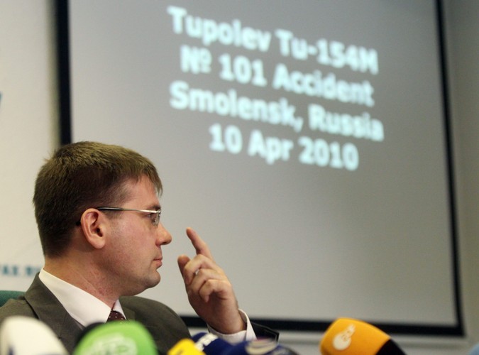 Szef komisji technicznej MAK Aleksiej Morozow