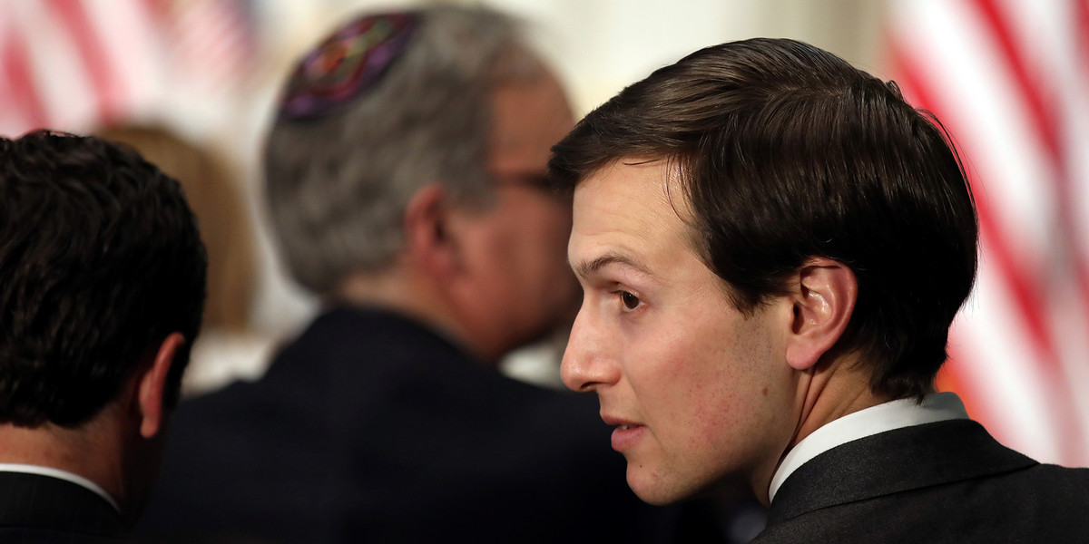 Reporters were forced out of the room during the Kushner family's presentation to wealthy Chinese investors