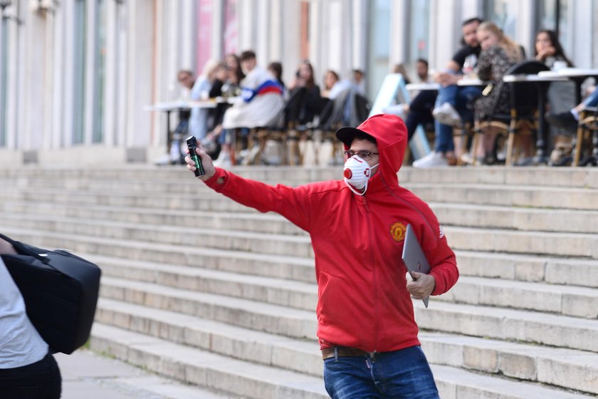 Kuba Wojewódzki zaatakował fotoreportera gazem