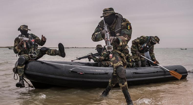 (illustration) Commandos marins Sénégalais