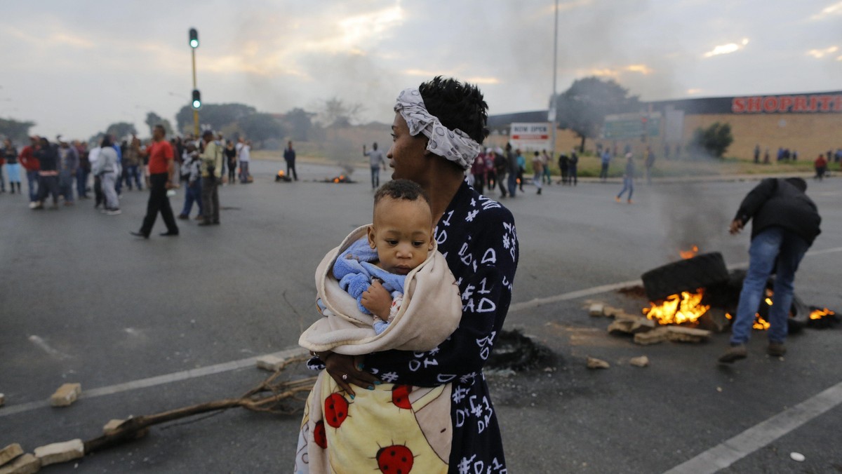 South Africa housing and land protest