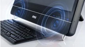 MSI Premium Sound Technology dba o jakość dźwięku płynącego z AE2400