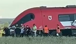 Sudar vozova u Poljskoj