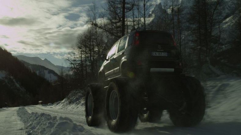 Fiat Panda w wersji Monster Truck